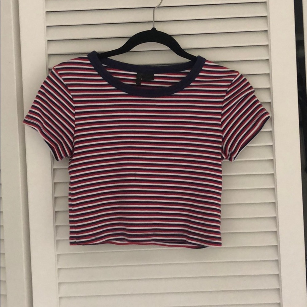 Stripped crop top